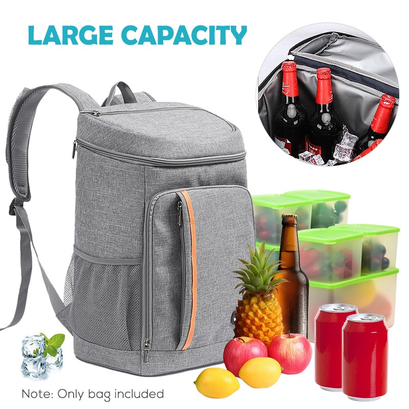 Cooler Backpack Waterproof Insulated Backpack Leak-Proof Grocery Cooler Bag for