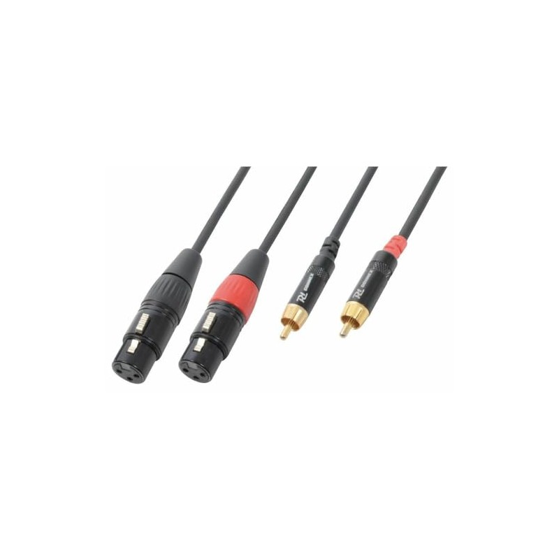 Power Dynamics PD Connex Cable 2x XLR Female to 2x