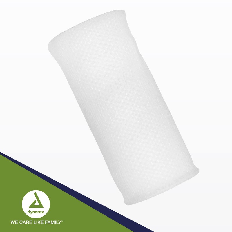Dynarex 3103 Non Sterile Stretch Gauze Bandage Roll, 3" x