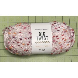 BIG TWIST Totally Tweed 295yds Worsted Acrylic Blend Yarn  MANGO MOJITO