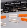 Unbranded 40 PC Pack - N Scale Jersey Barriers 1:160