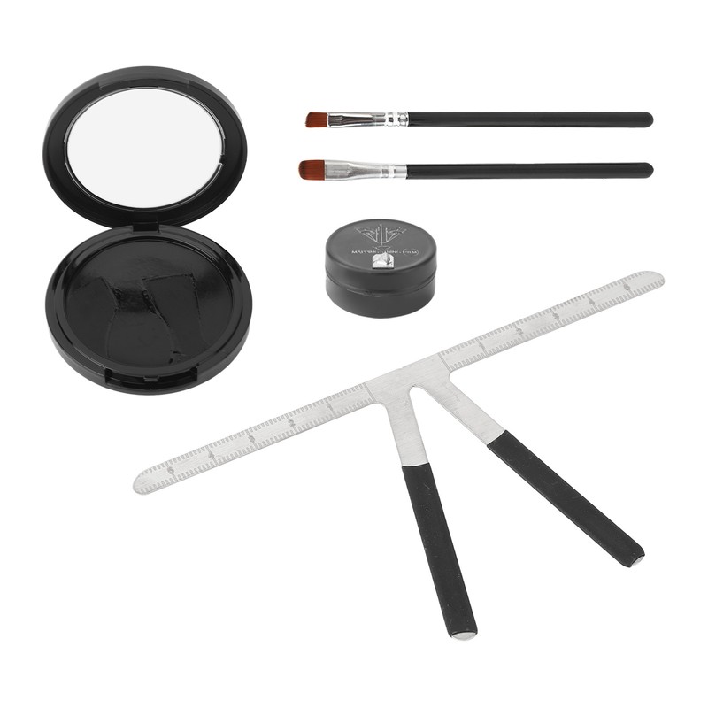 Eyebrow Mapping Kit Stencil Ruler Brow Mapping String Pigment Eyebrow