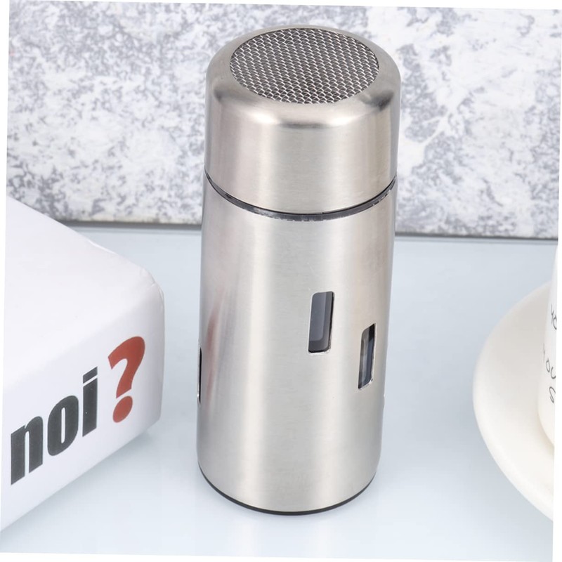 Ciieeo Stainless Steel Spice Tins Double Layer Mesh Seasoning Containers