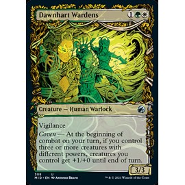 Dawnhart Wardens SHOWCASE, Innistrad: Midnight Hunt, NM/M