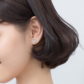 Celtic Knot Earrings Women's 925 Sterling Silver Small Delicate Heart Stud Earrings Lucky Irish Jewellery Birthday Gifts for Girls Children, Cubic Zirconia