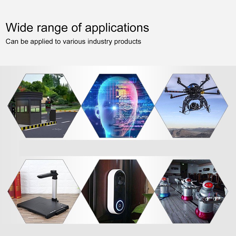 HBVCAMF20216 High Definition V22 Camera Module 105 Degree Wide Angle