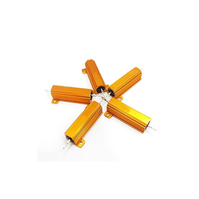 50W Resistor Aluminum Shell Resistors 2R Resistor Wirewound Resistor for
