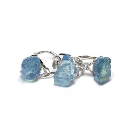[Distributed in Stone Center] ☆ High Quality ☆] [Ring Aquamarine Gemstone Notebook (sv925) Natural Stone Power Stone