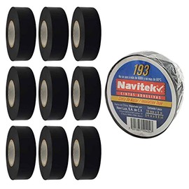 Cinta Aislante Electrica Vinil Navitek 19mm x 9m 10 Piezas