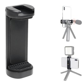 Smartphone Holder, 1/4 Inch Tripod, Monopod, Shooting Grip, Selka Stick, Compatible with Smartphone Mount, Attachment, Tripod Adapter, Clip, Fixing, Stand, 2-Way Smartphone Holder (SM-MPH-WDL)