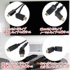 Maxar Electric HDMI Cable with Plug-In Plug Bends Forward and