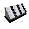 Vevitts 12 Pockets Acrylic Business Card Holder Acrylic Stand Desktop
