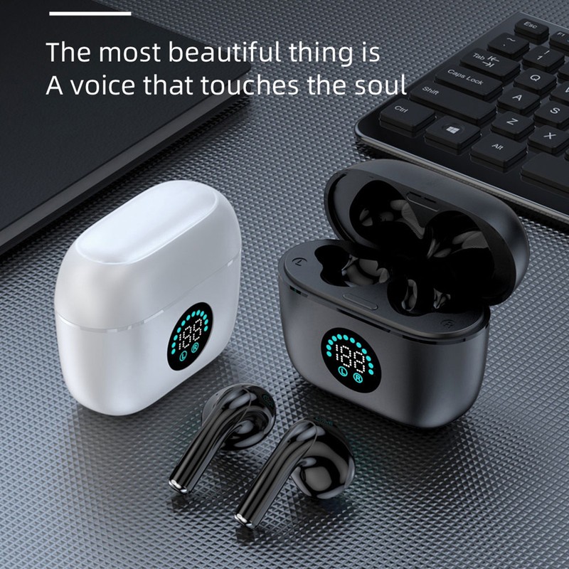 Wireless Earbuds For Music Wireless BT 5.3 Earbuds With Led