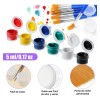 6pcs 5ml 50 Tiras De Pintura Vacías, Botes Tazas De
