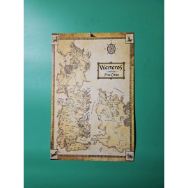 Game of Thrones Poster GOT Collectors Map Poster 11 X 17" (GT1)