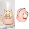 Humidifier Aroma Diffuser Cat Shape 400ml Capacity Timing Humidifier Home