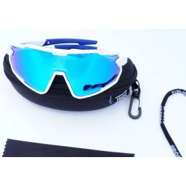 Velos Youth  Baseball & Softball Sunglasses Kids Sports 7-11U Polarized White/blue