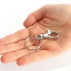 COM-FOUR® 20 x Carabiner Hooks with Key Ring – Carabiner