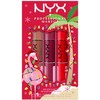 Labial Shine Loud Trío Holidays Nyx – 3 tonos (rojo,