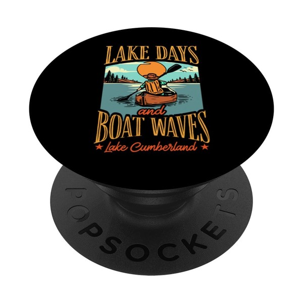 Lake Days And Boat Waves Lake Cumberland Matching Family PopSockets
