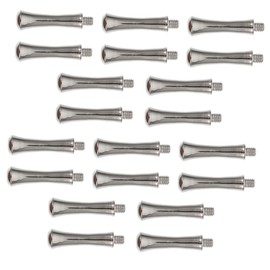 FRCOLOR Scissors Decorative Finger Rests 20pcs Metal Shear Finger Rests for Hair Stylists