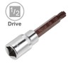 sourcing map 1/2-Inch Drive T50 Torx Bit Socket S2 Steel