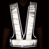 Zeus Anti-Bacterial Reflective Vest with Pockets, fluorescent yellow