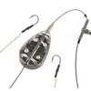 FOLANDO Professional European Carp Fishing Rig with 80g Feeder &