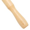 Button Hook and Zipper Pull Assist Tool with Wooden Handle