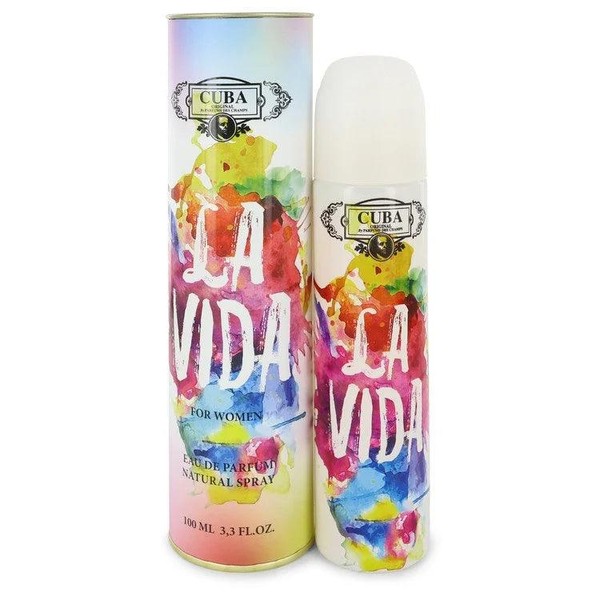 Cuba La Vida Eau De Parfum Spray By Cuba, 3.3 oz Eau De Parfum Spray