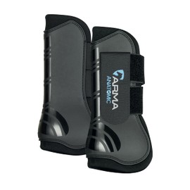 Shires Arma Tendon Boots - Black/Black Full