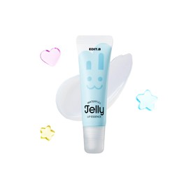 EDIT.B Waterfull Jelly Lip Essence, Hydrating & Moisturizing Lip Treatment with Ceramide & Hyaluronic Acid, Non-Sticky Glossy Finish, Korean Nourishing Lip Care for Dry, Chapped Lips, 0.37 fl.oz