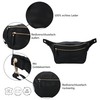 Gusti Freya Leather Belt Bag for Men and Women, Waist
