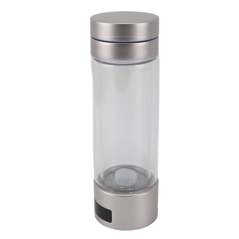 5V Hydrogen Water Bottle 260ML Capacity 2000‑9000ppb Rechargeable Portable Hydrogen