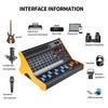 Mixers Audio 9 Channel Mixer, Dj Mixer Board Mixer Audio