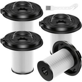 4 Pack 3789X Filter Replacement for BISSELL CleanView XR Pet 300w Lightweight Stick Cordless Vacuum Cleaner Rechargeable for BISSELL CleanView XR 200W Powerlifter Turbo Model 3797V 3789U 3797 3797W