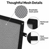 Dog Mesh Barrier Gate for Stairs & Doorways – Foldable