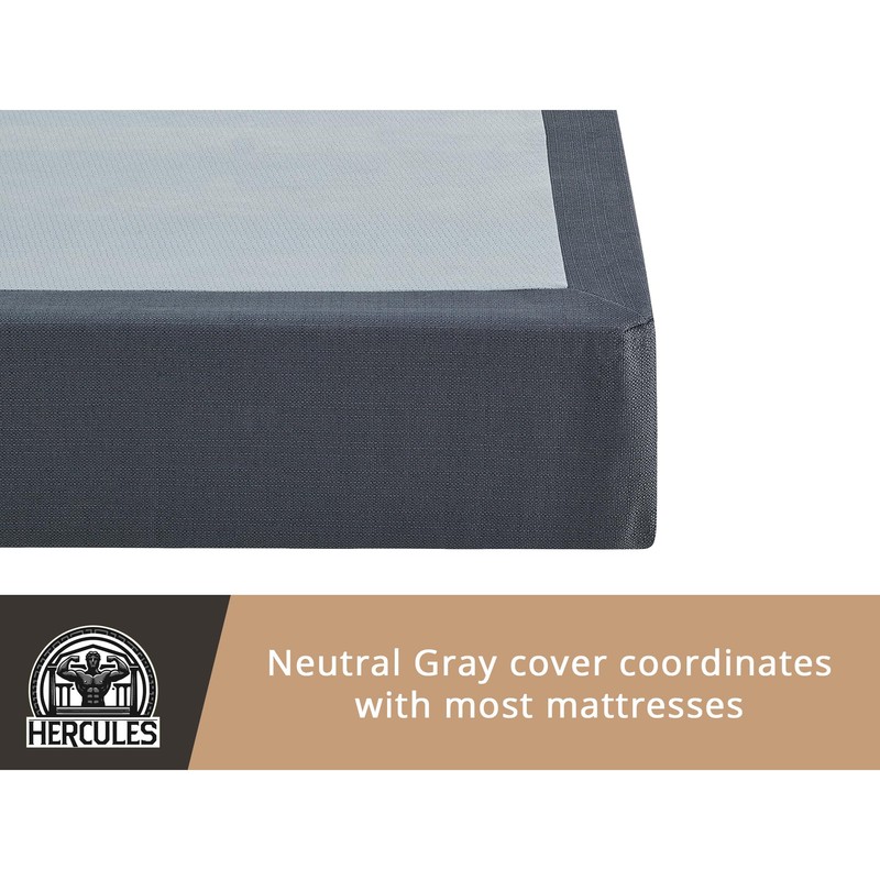 Hercules 8 Inch High Profile Instant Foundation Box Spring Replacement,