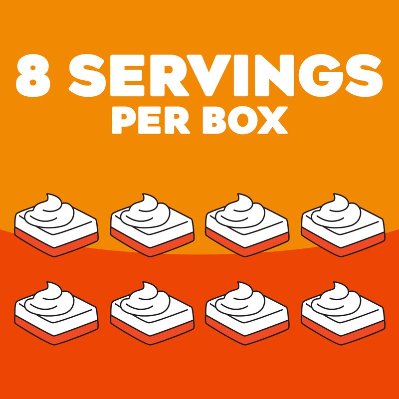 Jell-O No Bake Pumpkin Style Pie Dessert Kit (9.2 oz