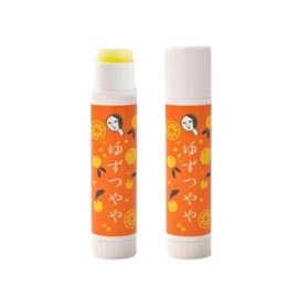 【Yojiya Official】Yuzu Shiny Lip Stick x 2-piece Set Plant-derived Natural Moisturizing Ingredients Included