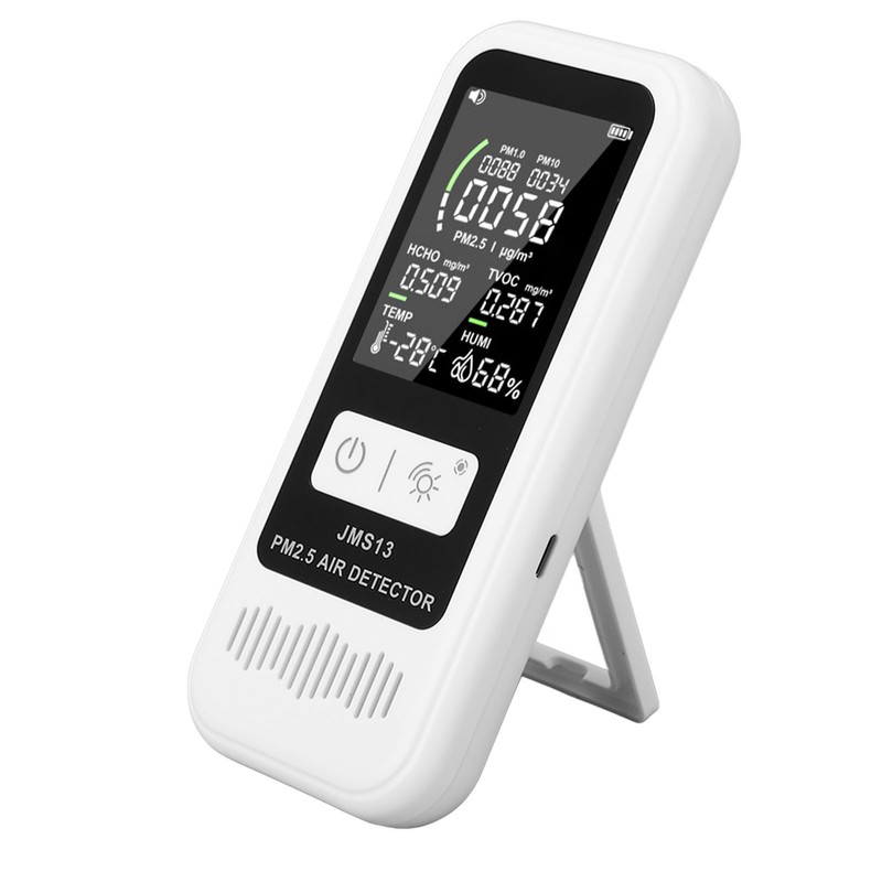 Air Quality Monitor Pm2.5 10 1.0 Detector LCD Display Temperature