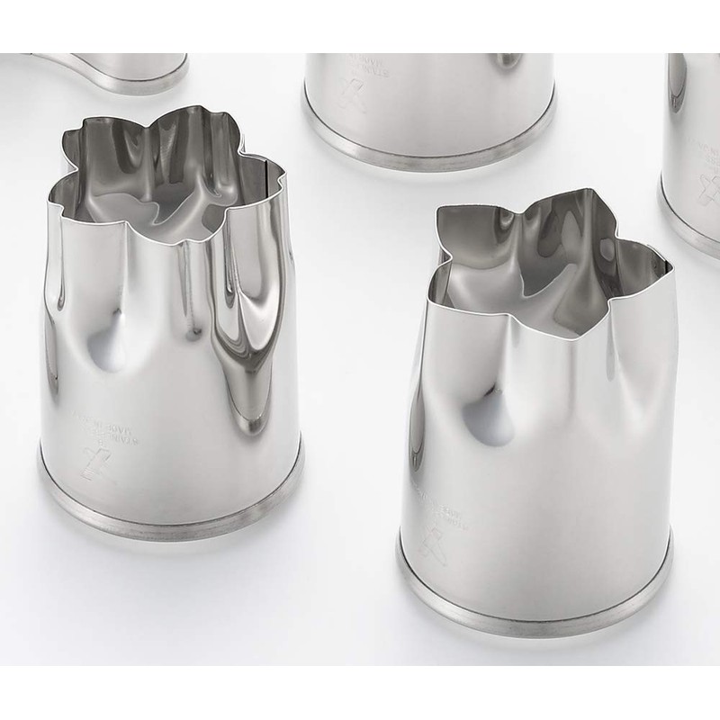Yoshikawa YJ2788 Vegetable Cutter Die, Large, 6-piece Set, Made in