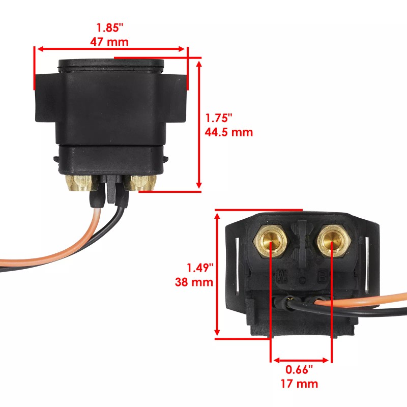 Caltric Starter Relay Solenoid for Yamaha Vx Waverunner 2007 2008
