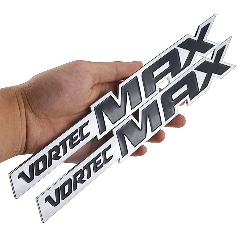 3Pcs Vortec MAX High Output Emblems Car Badges 3D Decal