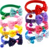 speedway Nylon Cat Cute Collar with Bell bow tie for