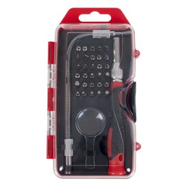 Stalwart 75-43200 30 Piece Precision Screwdriver Set with Flex Shaft