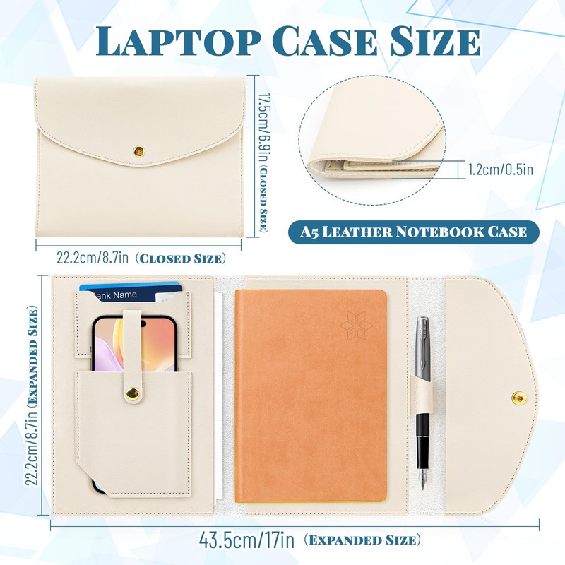 Rocketbook Capsule 2.0 Folio Cover für Core, A5 Leather Cover