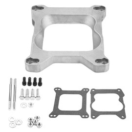 Carburetor Gasket,Holley Carb Adapter Plate,4Bbl Quadrajet Carb Adapter,Quadrajet To Square Bore Adapter,3/4 Open Carb Carburetor Adapter 4Bbl Quadrajet Manifold For Holley