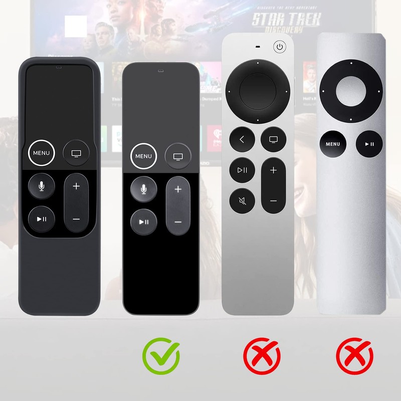 Case Compatible with Apple TV 4K/ 4th Gen Remote Light