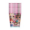 Unique Party 79116 - 9oz LOL Surprise Paper Cups, Pack